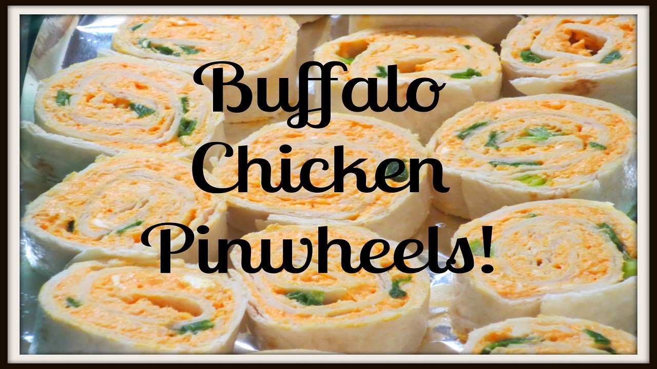 Buffalo Chicken Pinwheels - Quick & Easy Recipe!