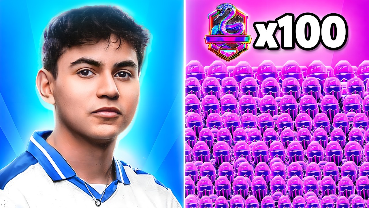 Can 100 IRIDESCENT Players Beat BIFFLE?