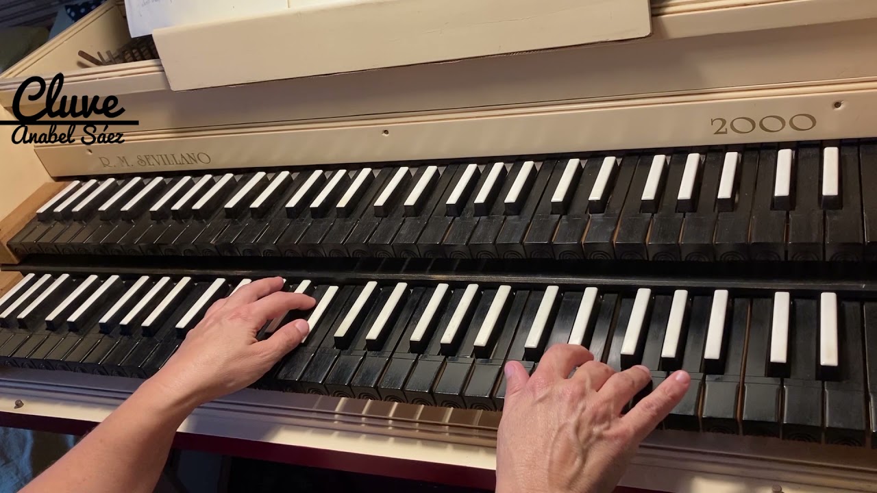 Les bergeries. F. Couperin. Anabel S&aacute;ez, clave
