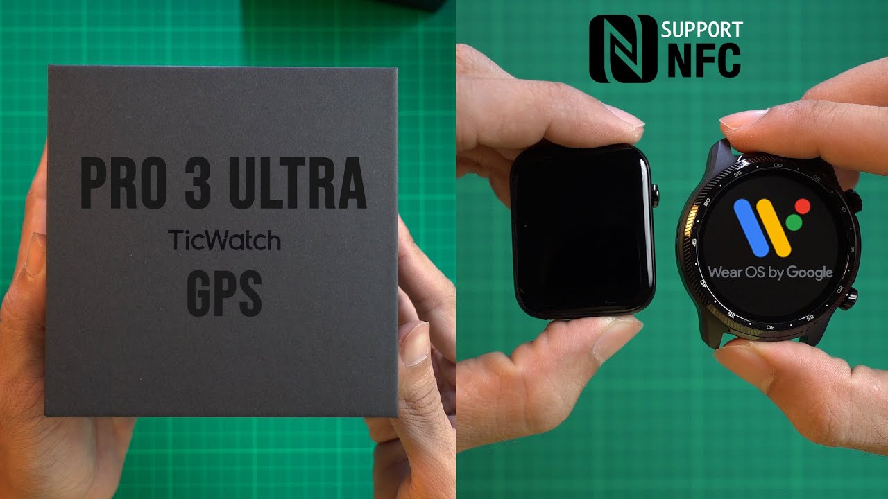 Bayar Guna Smart Watch Je | Tic Watch GTH & PRO 3 ULTRA GPS