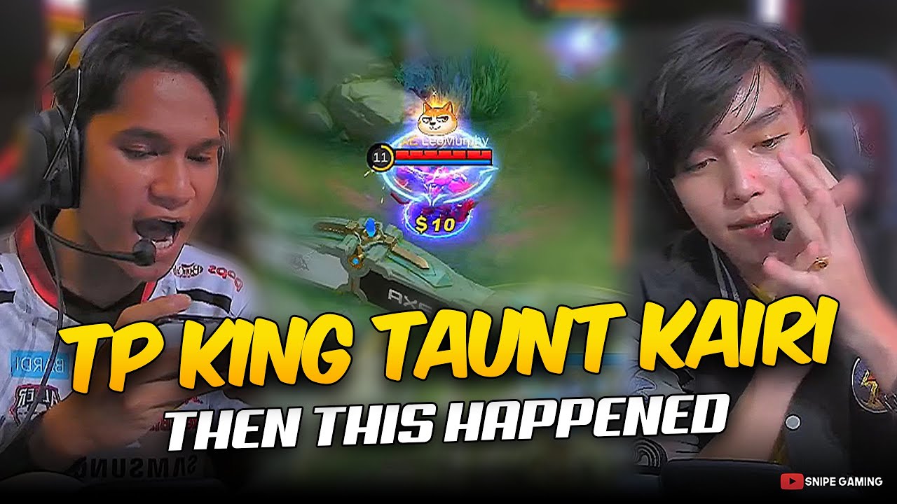 WHEN THE KING OF TP (Leo Murphy) TAUNT KAIRI and ONIC, THEN THIS HAPPENED. . . 😮