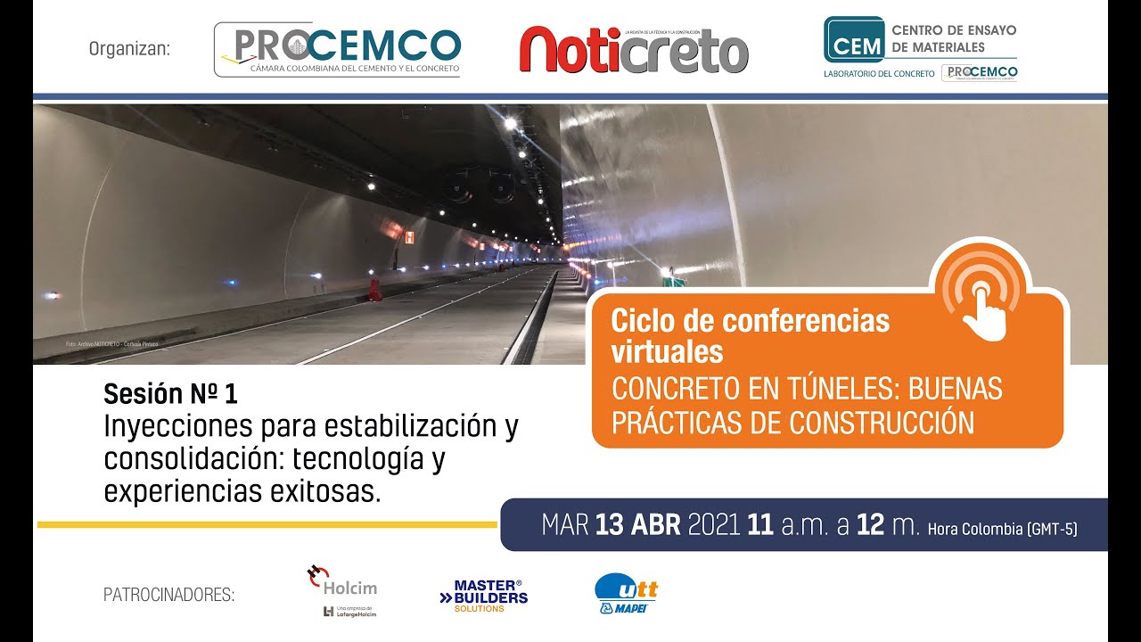 CONCRETO EN TÚNELES:1. Inyecciones para estabilización y consolidación