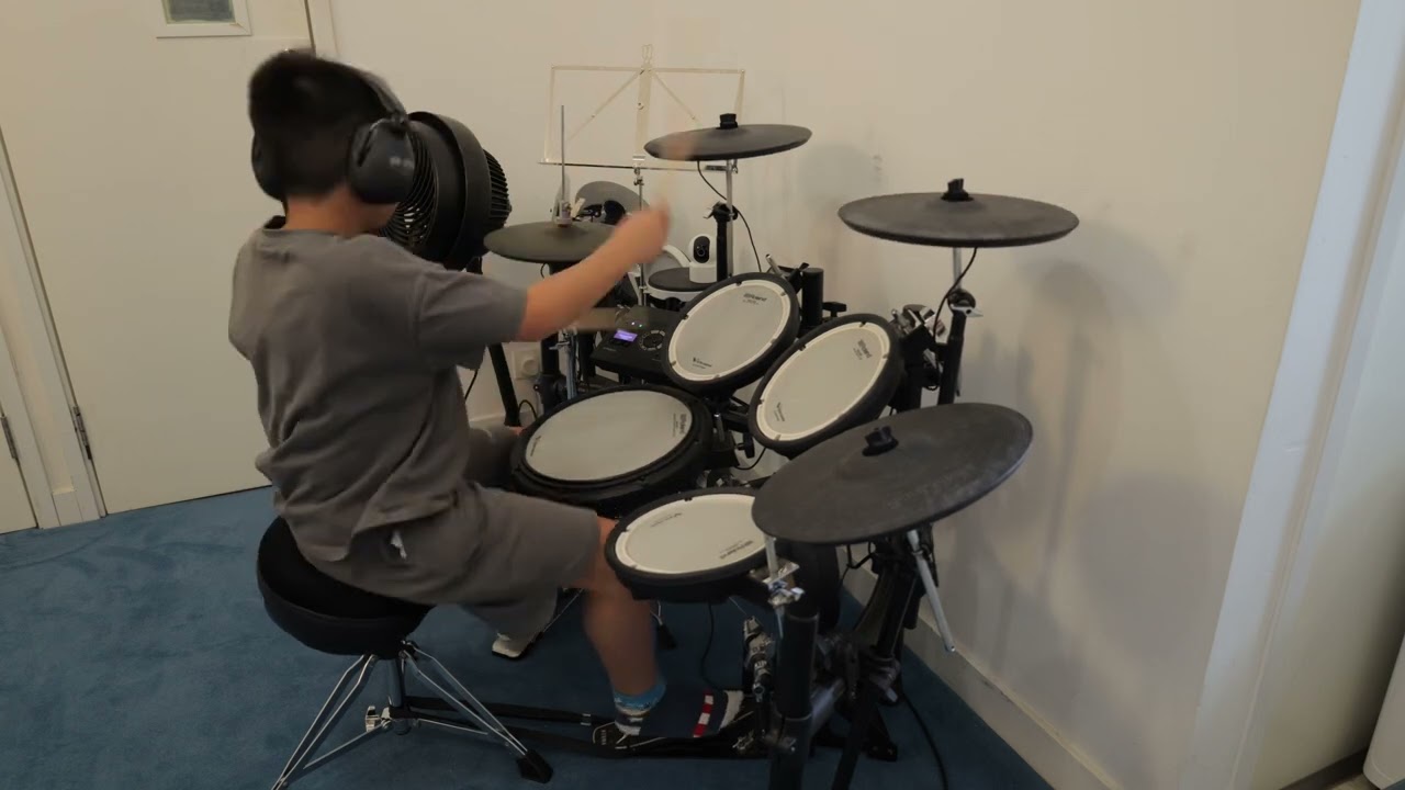 【Parsons Music X Roland V-Drums Competition 鼓·戰2025】 - (少年組) (陳正健) (Hard-Wired)