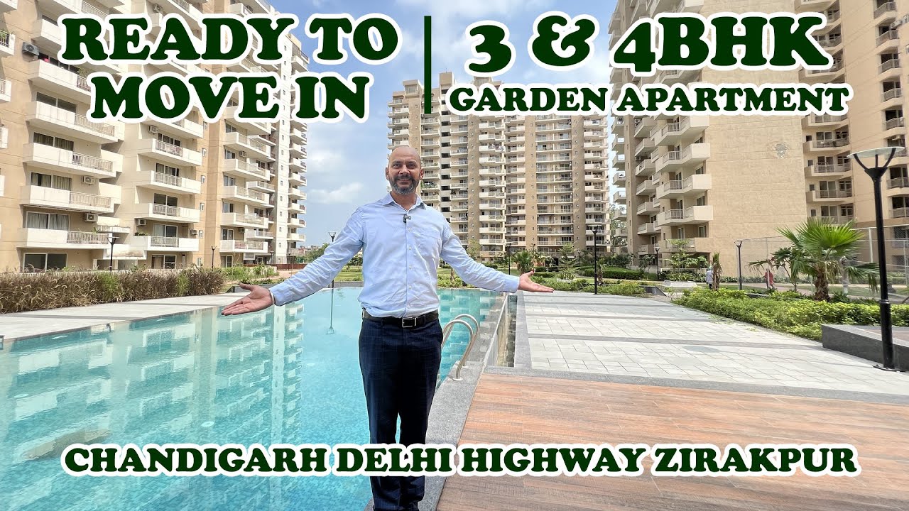 3 & 4BHK Luxury Garden Apartment on Delhi Highway Zirakpur - Sushma Grande