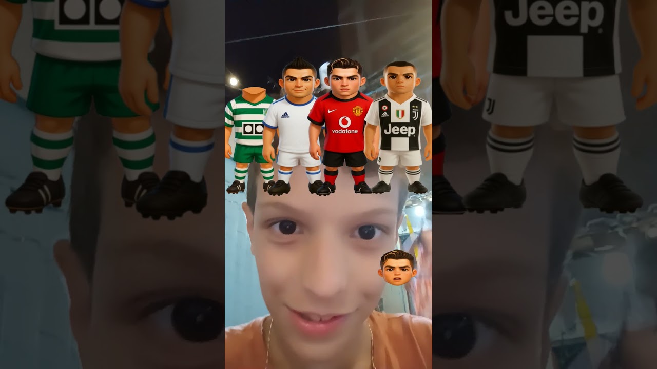 só os verdadeiros fãs do CR7 consegue fazer isso e eu sendo fã do Messi