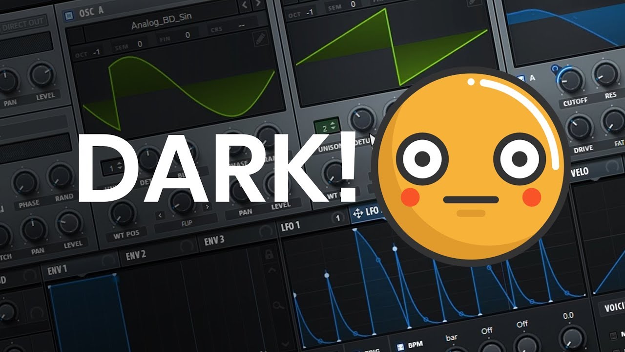 Dark Cinematic Rhythmic Synth in Xfer Serum