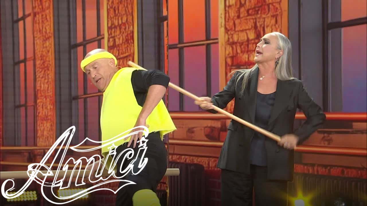 Amici 24 - L'esibizione di Alessandra Celentano e Rudy Zerbi