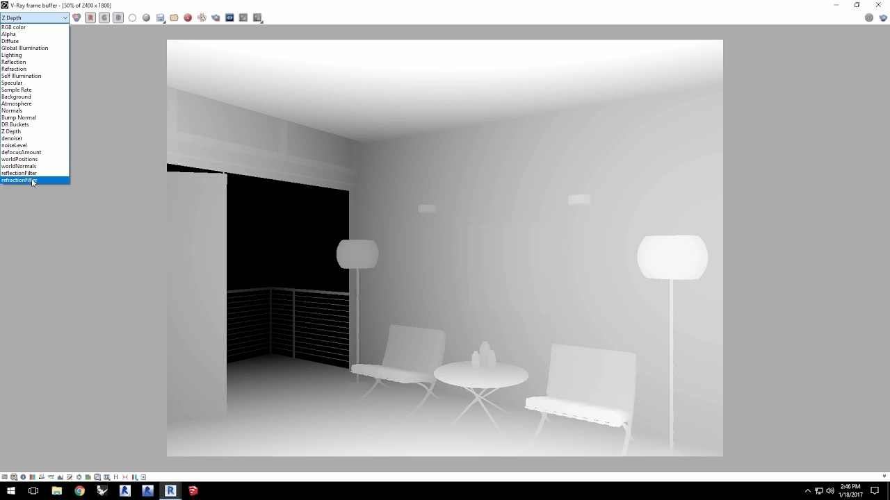 V-Ray for Revit – Quick Start: Render Channels