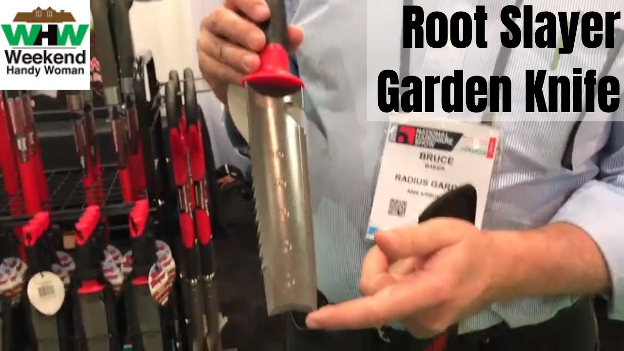 The Most Versatile Garden Tool: The Root Slayer Garden Knife | Weekend Handy Woman
