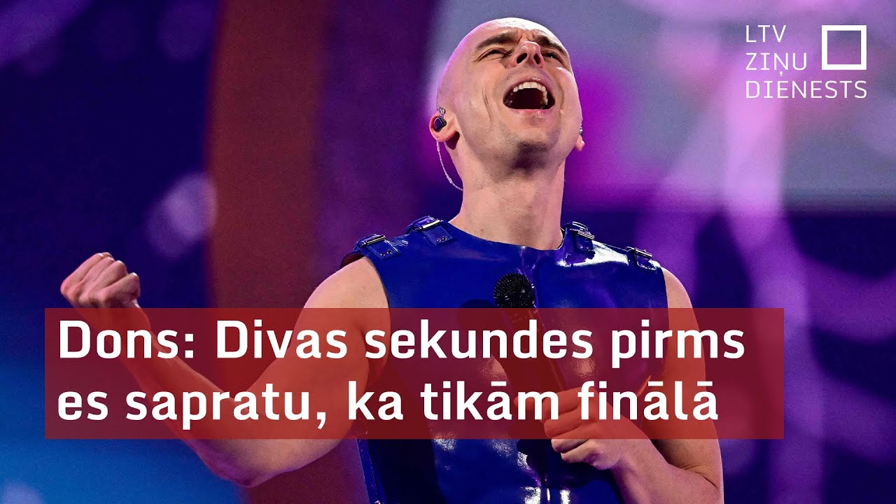 Dons: Divas sekundes pirms es sapratu, ka tikām finālā