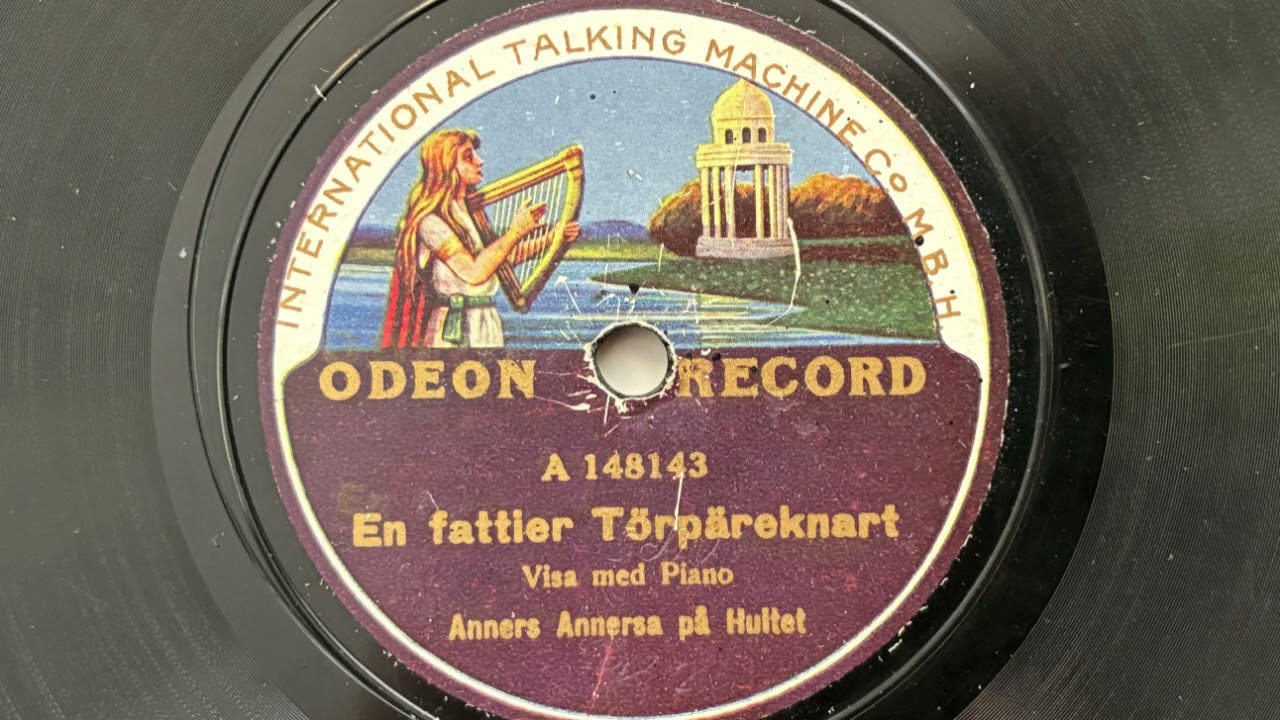 Anners Annersa på Hultet - EN FATTIER TÖRPÄREKNART [1914]