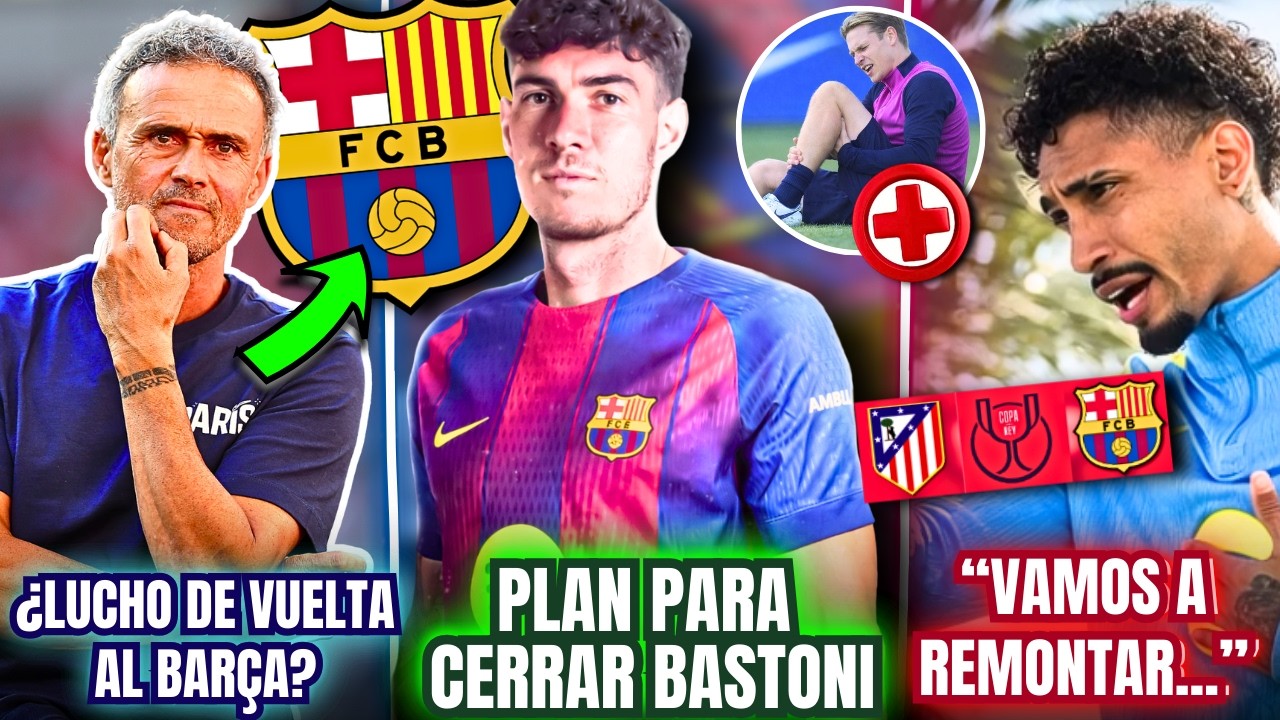 🚨LUCHO DE VUELTA AL FC BARCELONA | PLAN PARA CERRAR A BASTONI | OTRA LESIÓN| CREEMOS EN LA REMONTADA