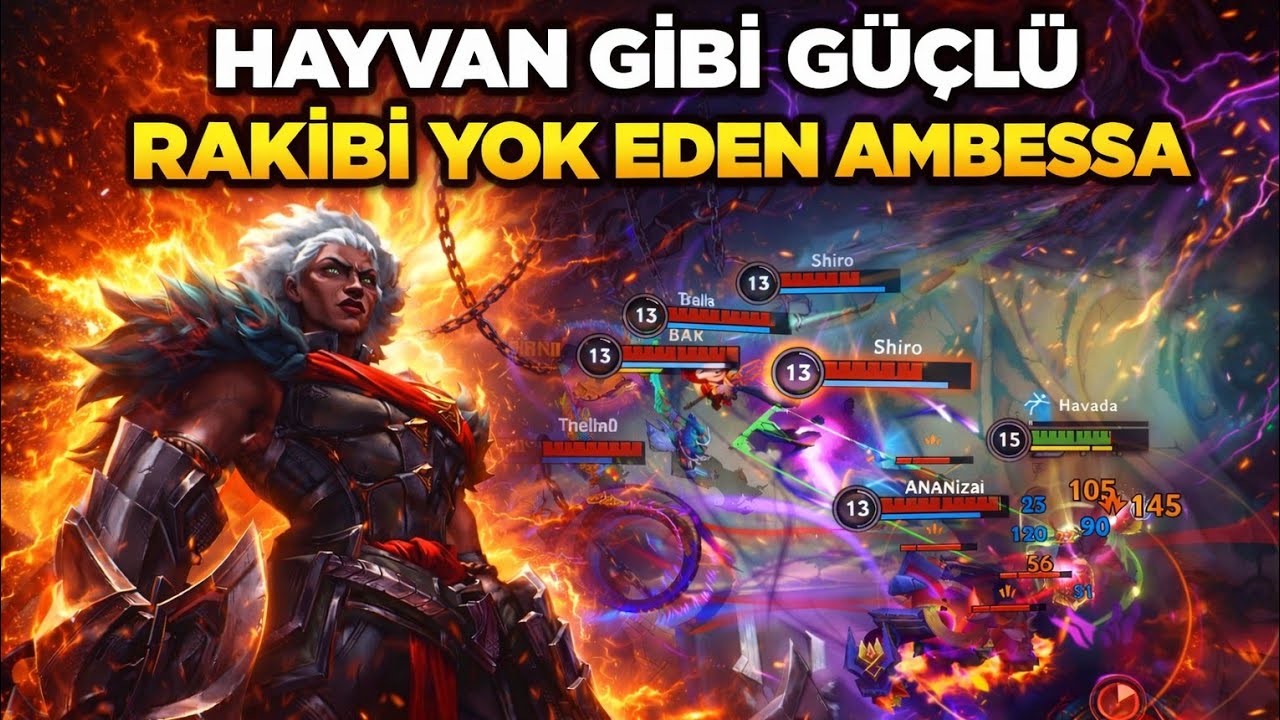 BU NASIL GÜÇ BÖYLE!!! AMBESSA HEM ÖLÜMSÜZ HEM YOK EDİYOR Wild Rift