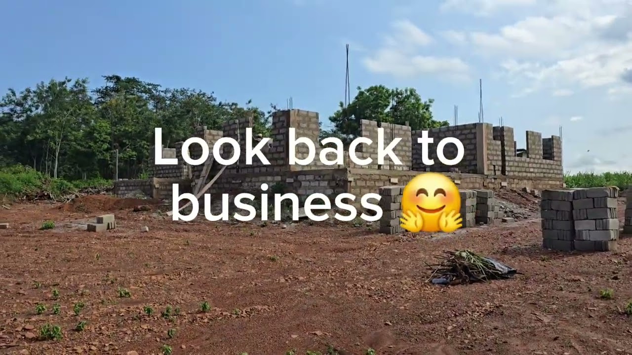 CARPENTRY WORK |PLANTING| BAD ROADS IN GHANA 🇬🇭