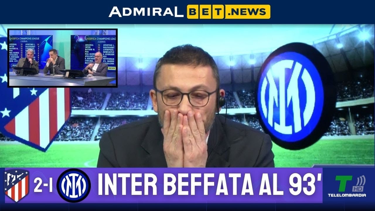 GOL DI ATLETICO MADRID INTER 2-1: NERAZZURRI BEFFATI AL 93', PRIMO KO IN CHAMPIONS