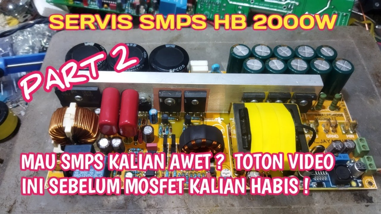 INILAH KUNCI KEBERHASILAN  DALAM MERAKIT SMPS.