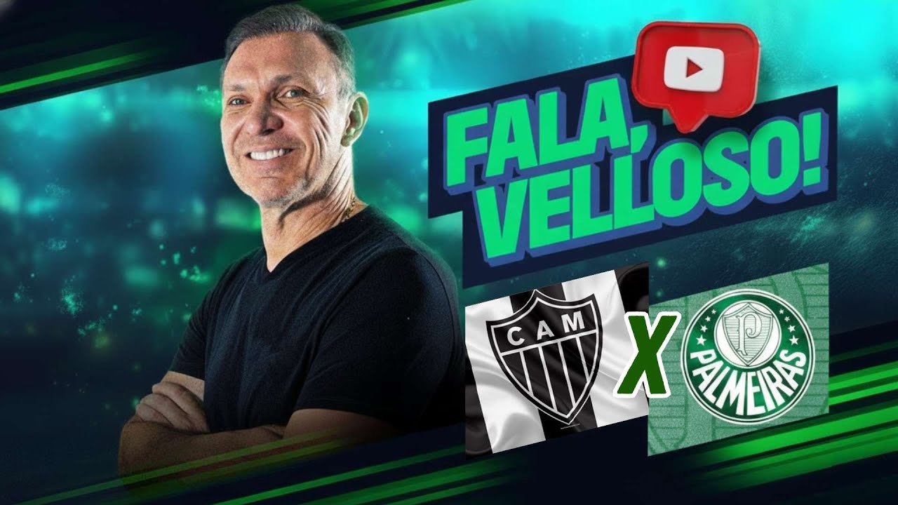 🔴 VELLOSO AO VIVO 🔴 PÓS ATLÉTICO-MG 2X2 PALMEIRAS | BRASILEIRÃO | COLETIVA ABEL FERREIRA