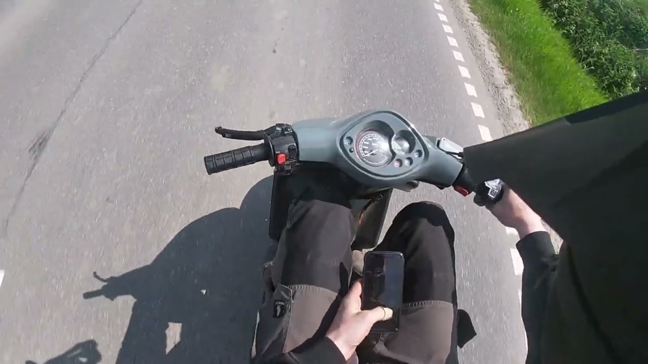 Ny jog r og bws. Scooter vlog