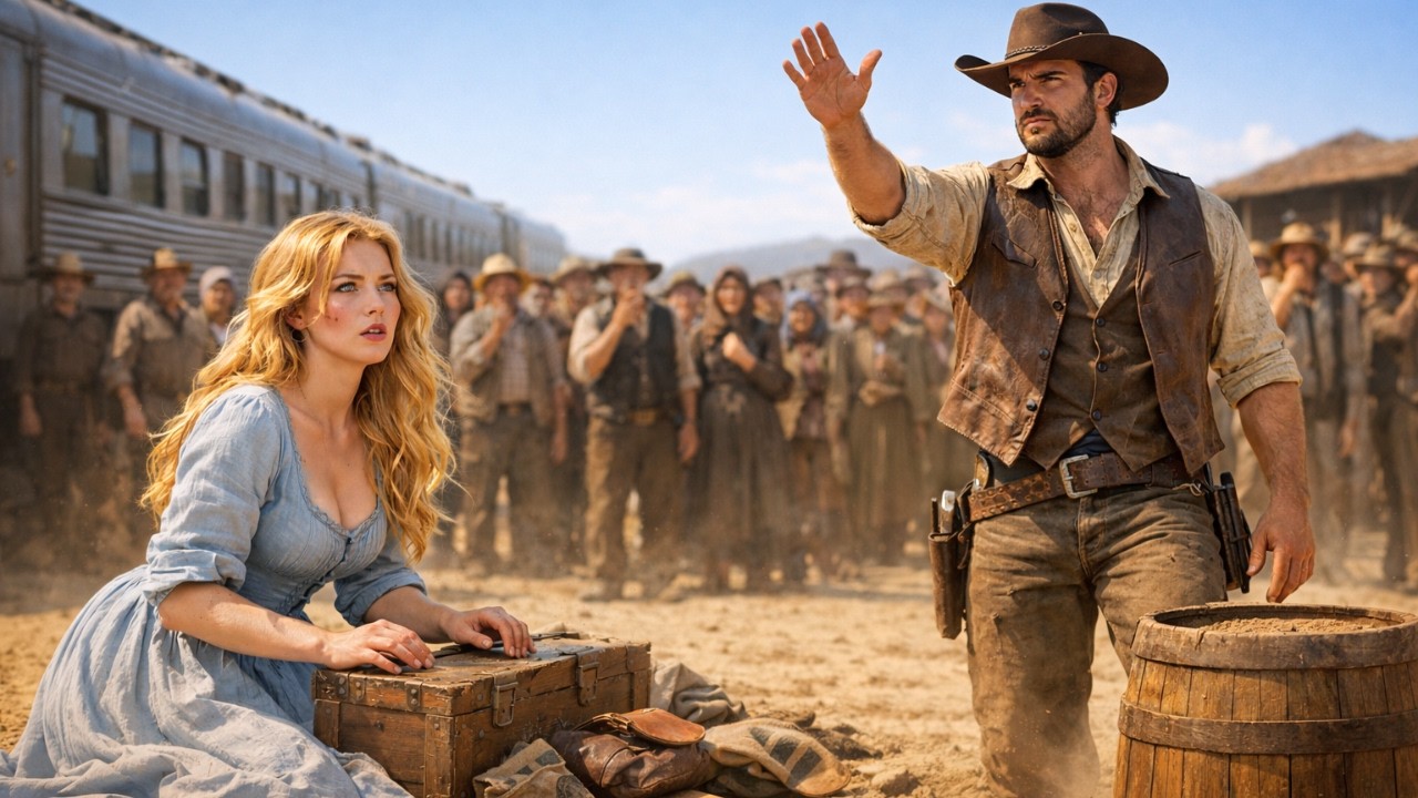 The Cowboy Shouted I'll Take Her! — The West Went Silent