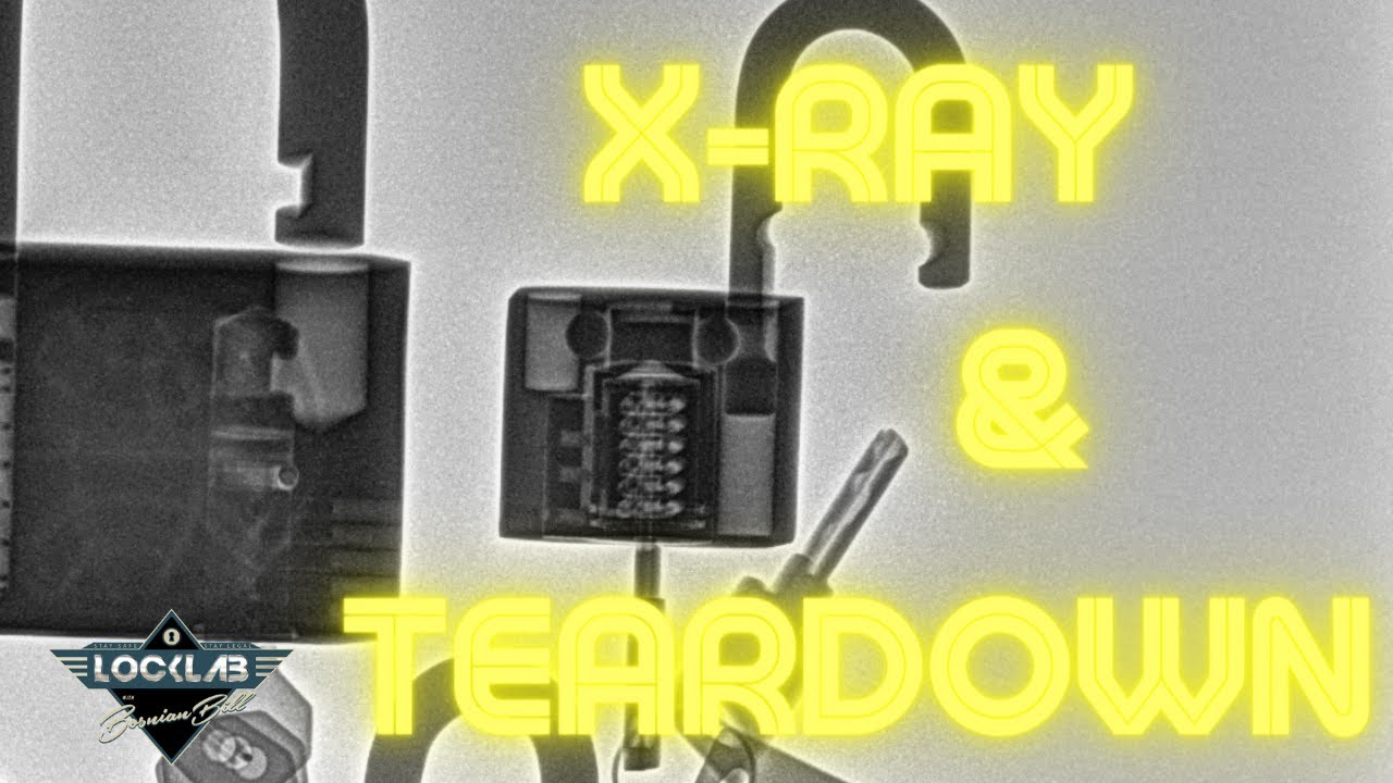 (1792) Tensionless Lock (X-Rayed & Dissected)