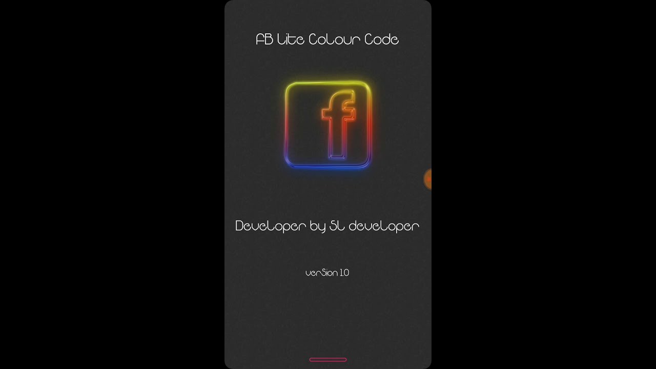 FaceBook Lite Colour Code