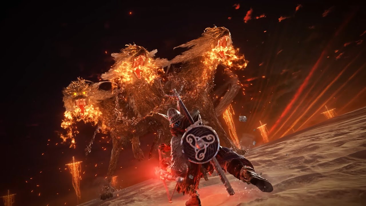 Elden Ring Nightreign Vs Gladius Beast of Night