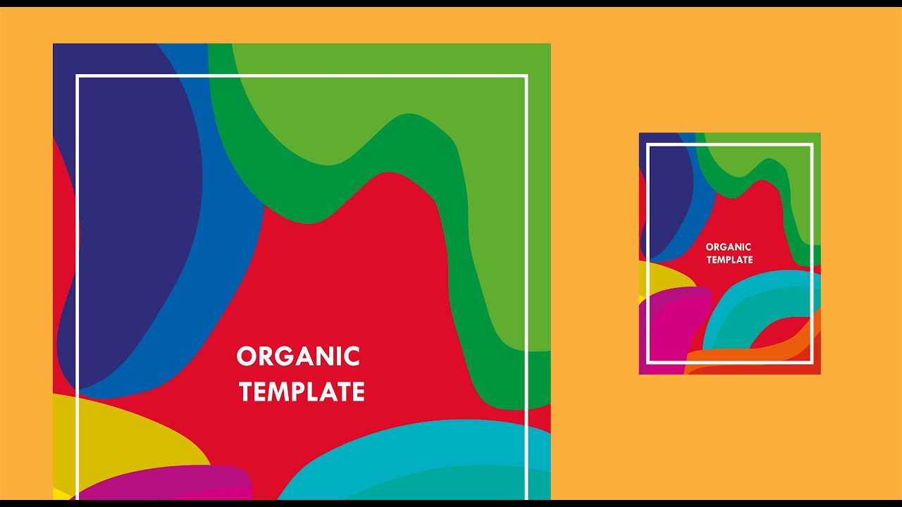 Illustrator Tutorial | Poster de Formas Org&aacute;nicas