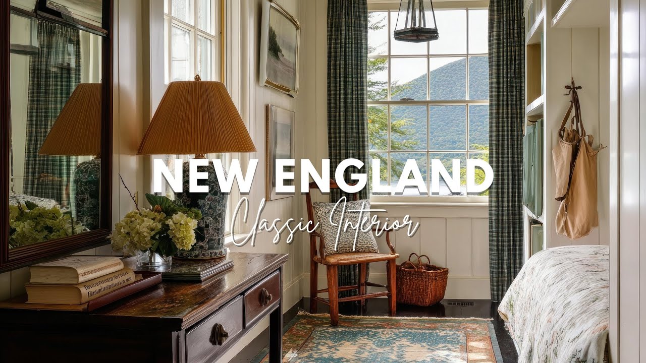 Inside a Timeless New England Lake House by Gil Schafer | Lake Champlain Vermont Home Tour