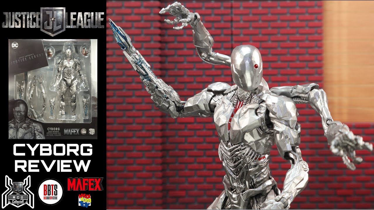 Mafex No. 180 CYBORG Victor Stone Zack Snyder Cut Justice League DC Comics DCEU Movie Figure Review