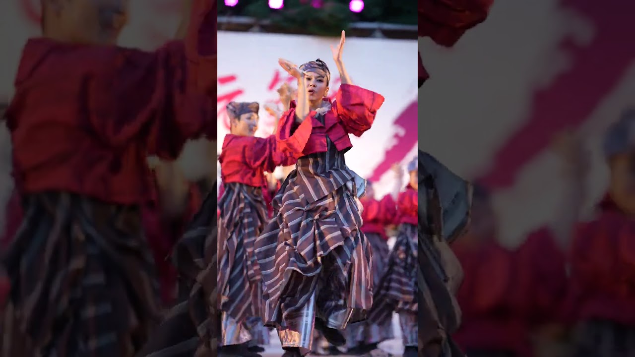 2025 原宿表参道元氣祭 スーパーよさこい and As 大賞演舞 (portrait)