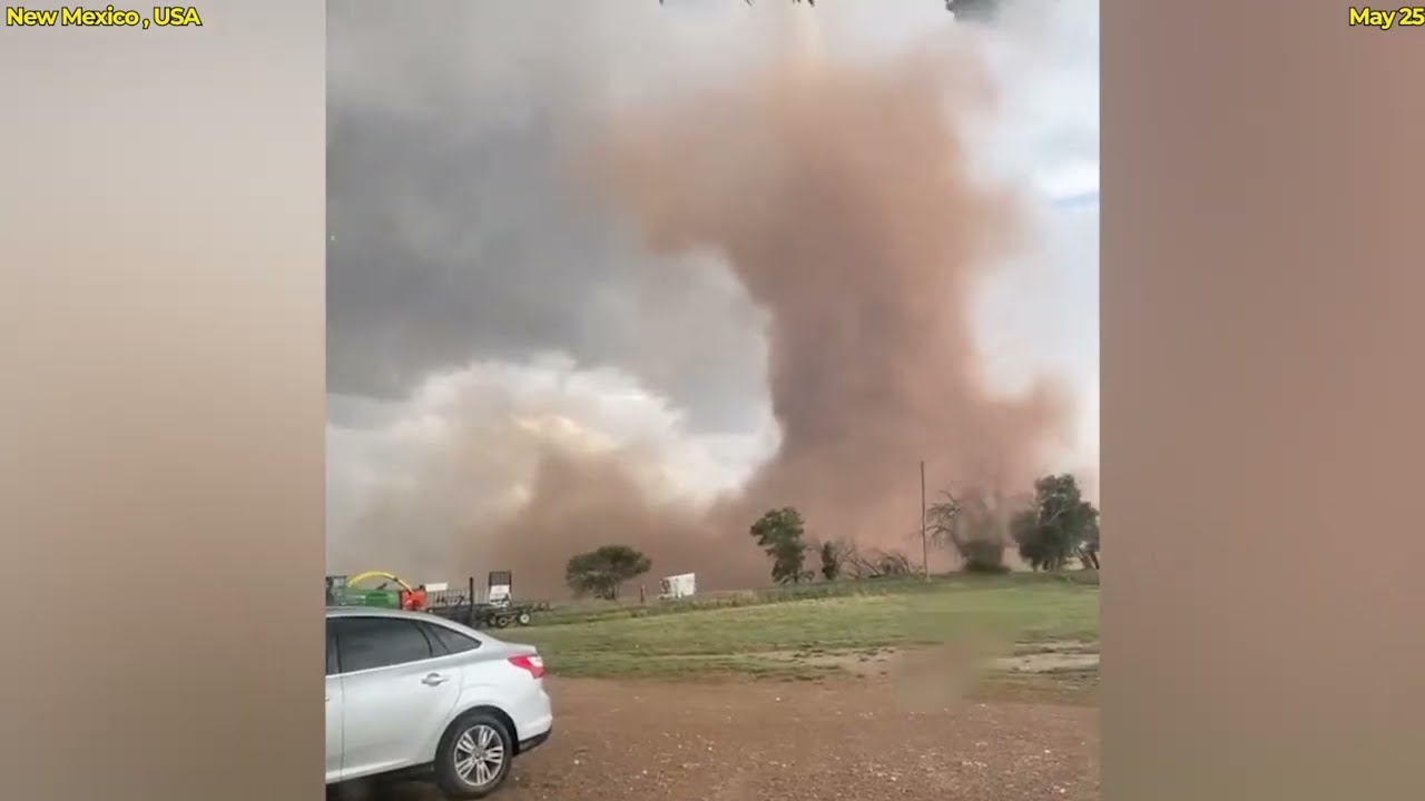 Chaos in New Mexico! Violent Tornado Tears Through Portales & Clovis