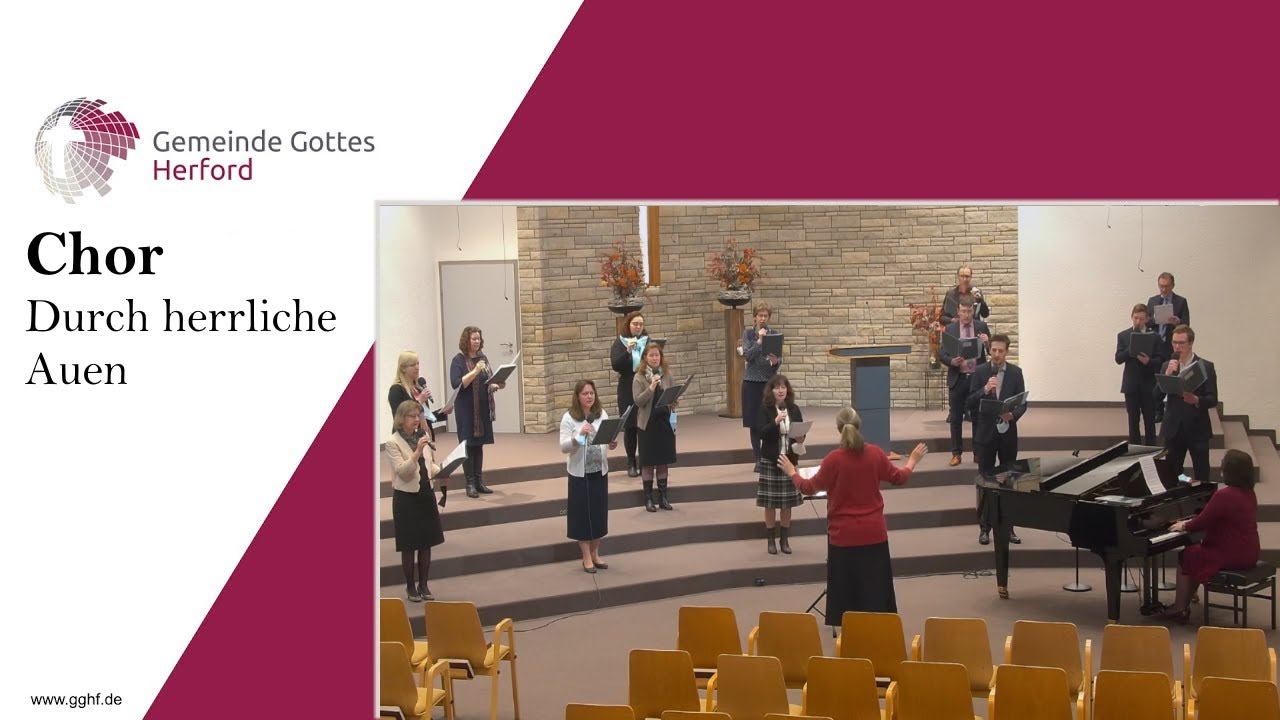 Durch herrliche Auen | Chor