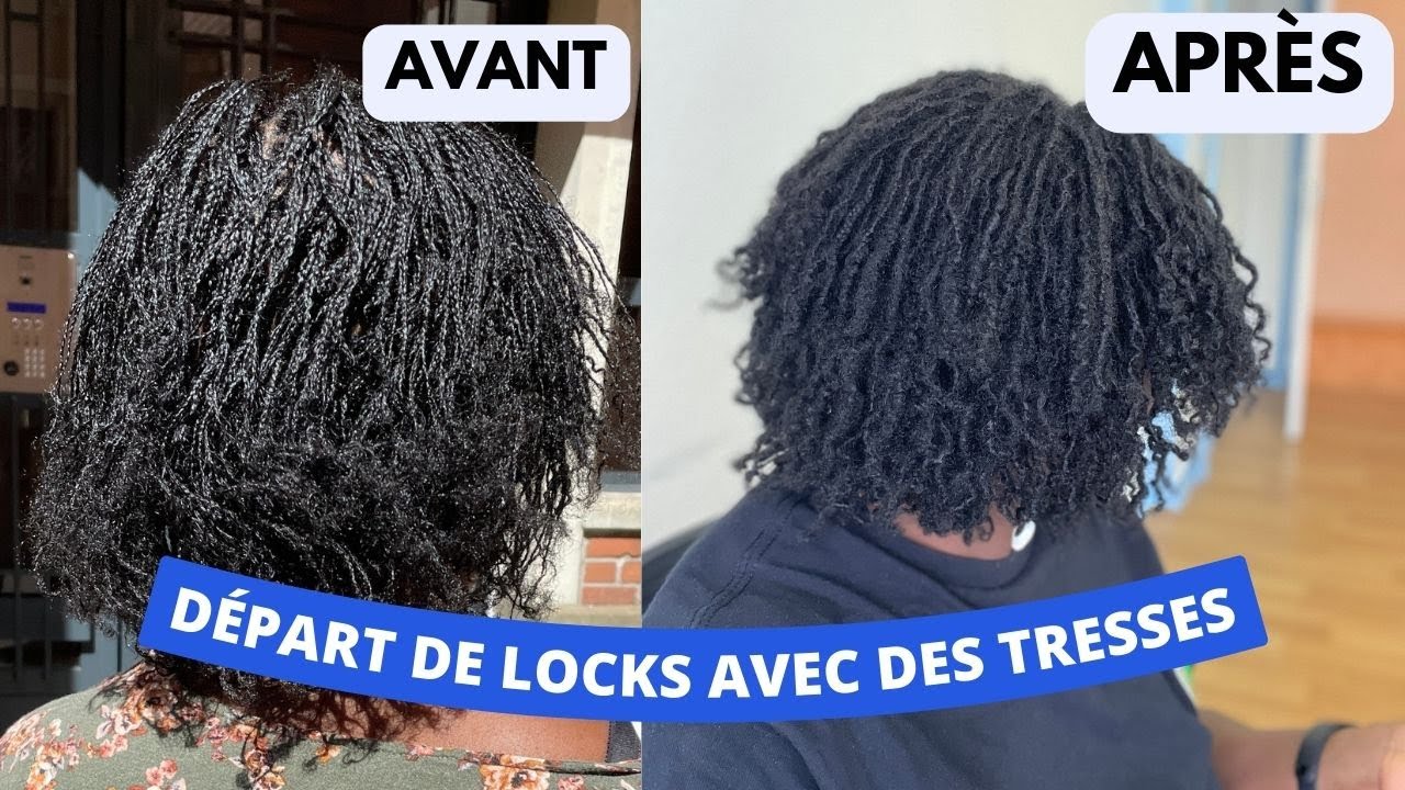 À QUOI RESSEMBLE UN DÉPART DE LOCKS AVEC DES TRESSES ? | MICROLOCKS | ENTRETIEN ET CONSEILS