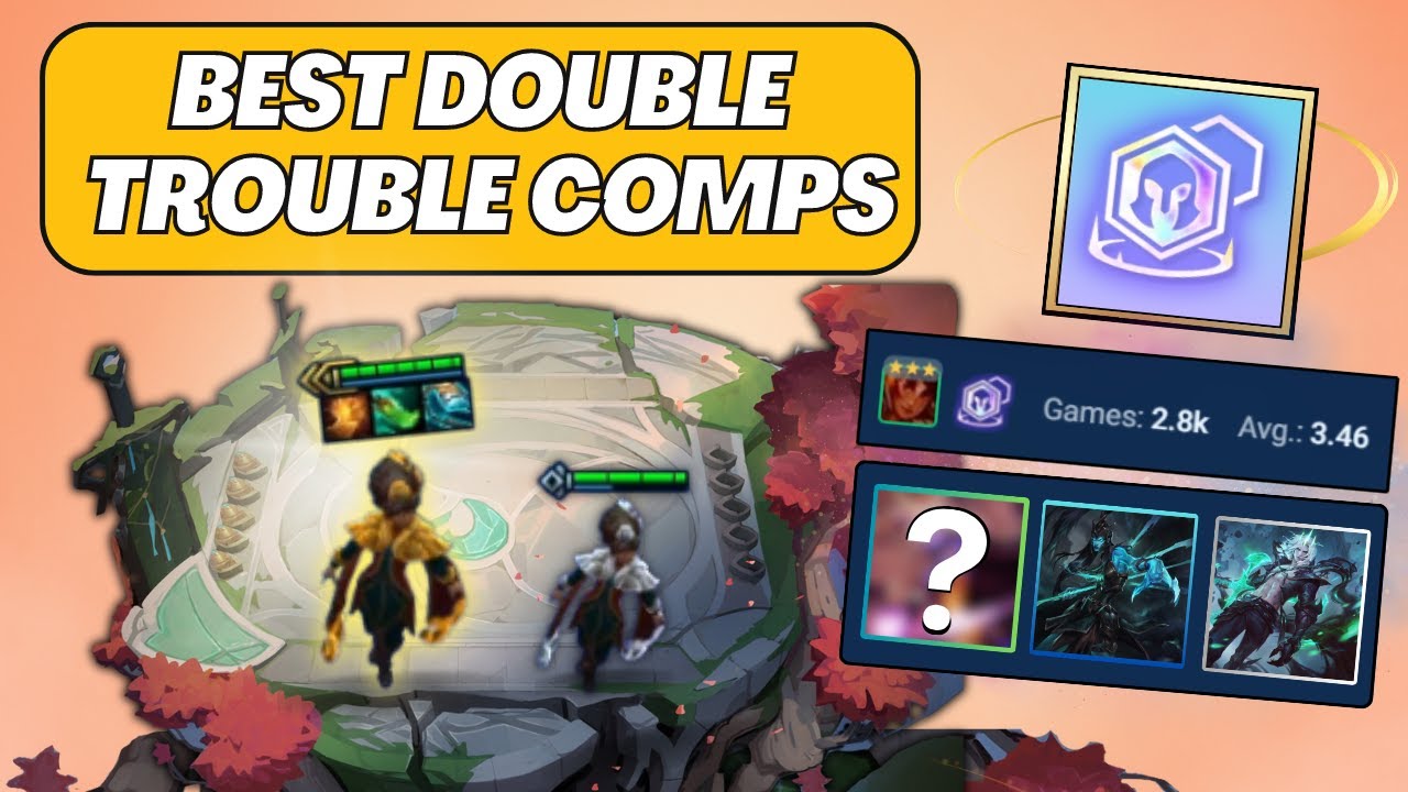 TOP 5 DOUBLE TROUBLE COMPS for TFT Set 9 (Challenger Guide)
