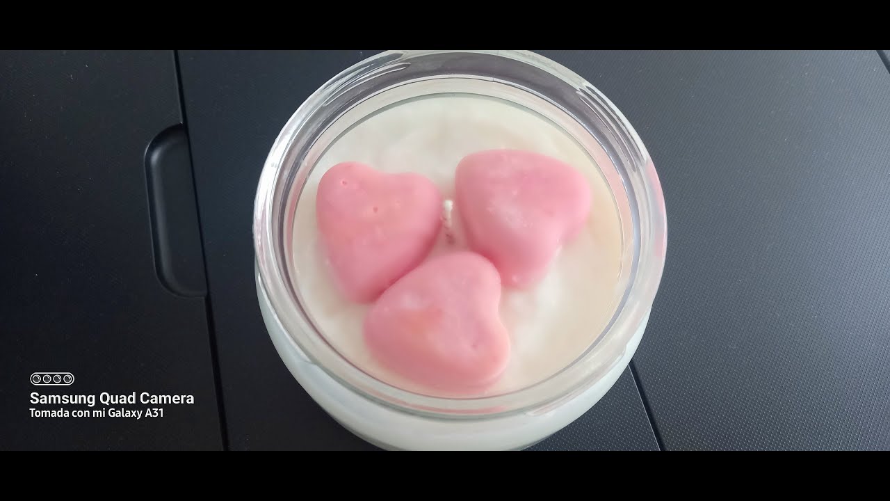 VELA de SOYA (SOJA) como hacer VELAS de SOJA para PRINCIPIANTES VELAS AROM&Aacute;TICAS #DIY #SHORTS