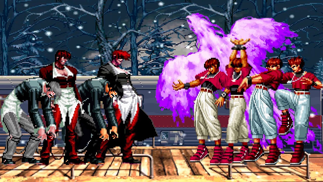 [KOF Mugen] Iori Orochi Team vs Orochi Chris Team