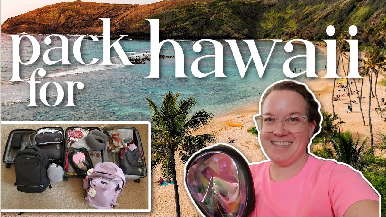 PACKING FOR TRAVEL TO MAUI, HAWAII 2025 | HOW WE PACK OUR FAMILY FOR HAWAII | PACKING TIPS & TRICKS