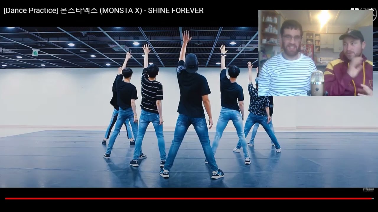 Kiwi's React to Monsta X Dance Practice - Beautiful, Shine Forever & Dramarama