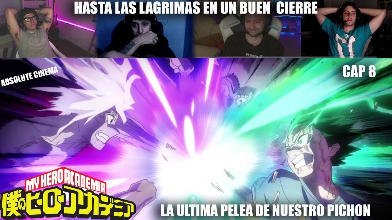 CIERRE de un CICLO! La ultima pelea de nuestro DEKU! BOKU NO HERO ACADEMY TEMP FINAL CAP 8 HAICREW