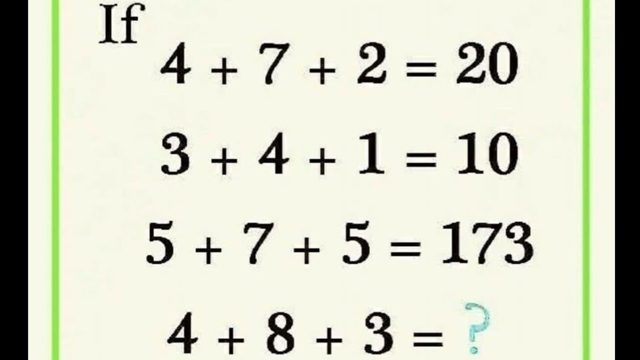 90% people cannot solve it #live #stream #MathIQ #puzzle #game #liveplay #Test #IQ #level