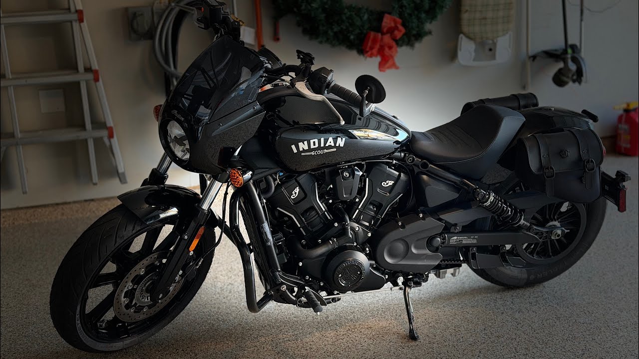 First somewhat confident ride on Indian Scout 