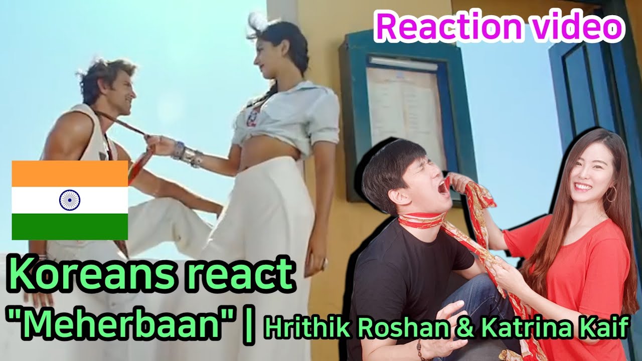 Koreans react Bollywood video_