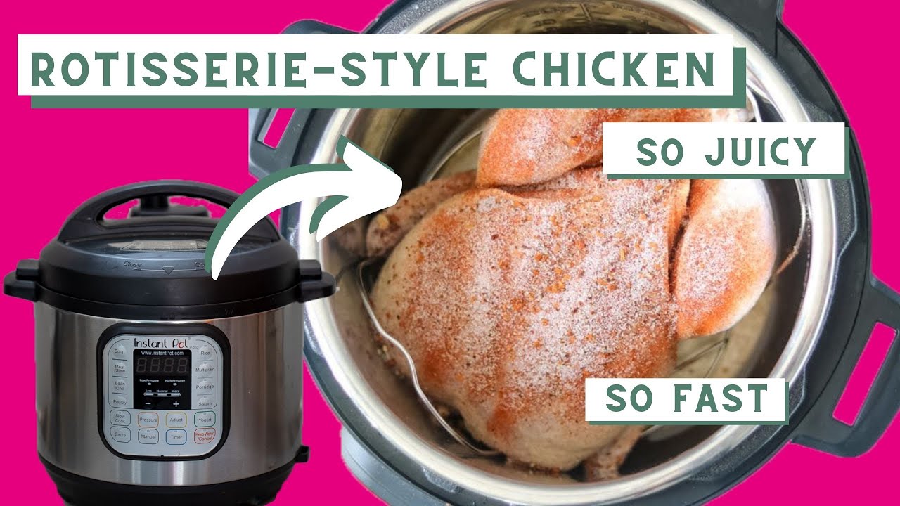 Курица-гриль в Instant Pot: ЛУЧШИЙ рецепт приготовления целой курицы в Instant Pot!