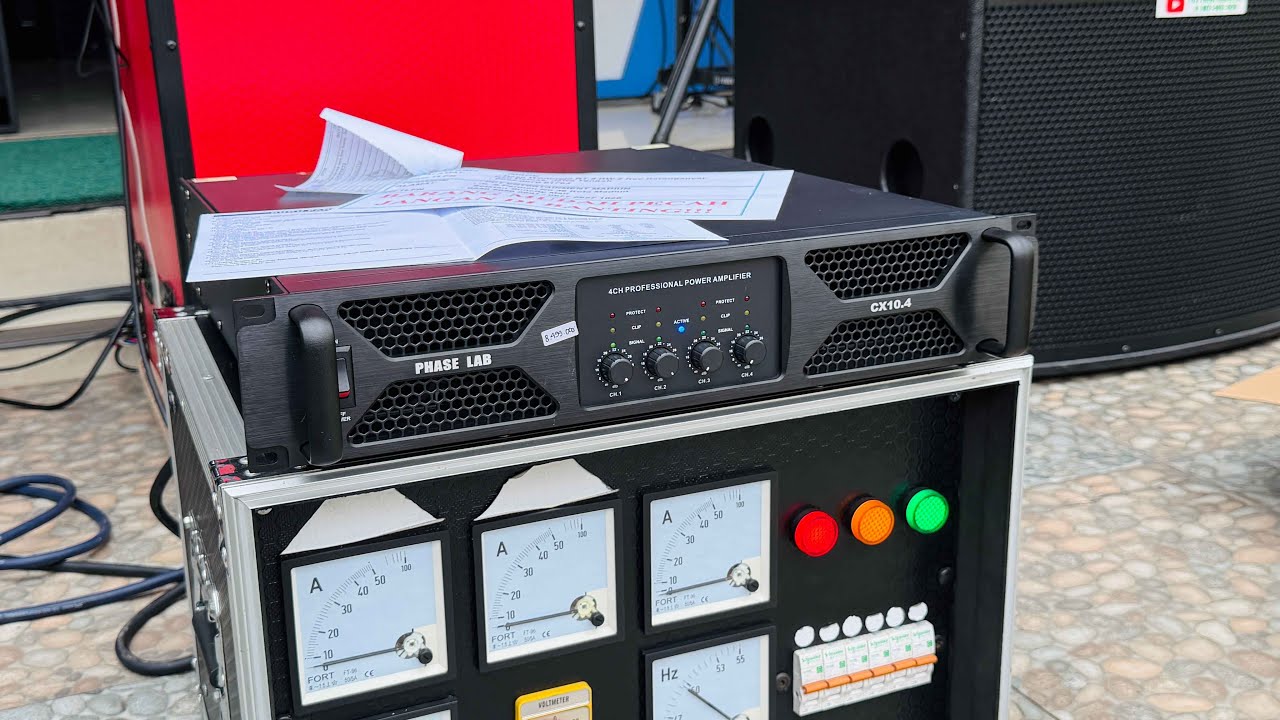 POWER AMPLIFIER PHASELAB CX 10.4 - PESANAN DARI DEMAK JAWA TENGAH