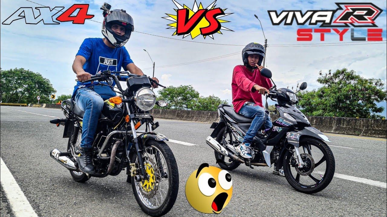 Suzuki AX4  VS Suzuki VIVA R 😱🔥 Drag Race |Top End