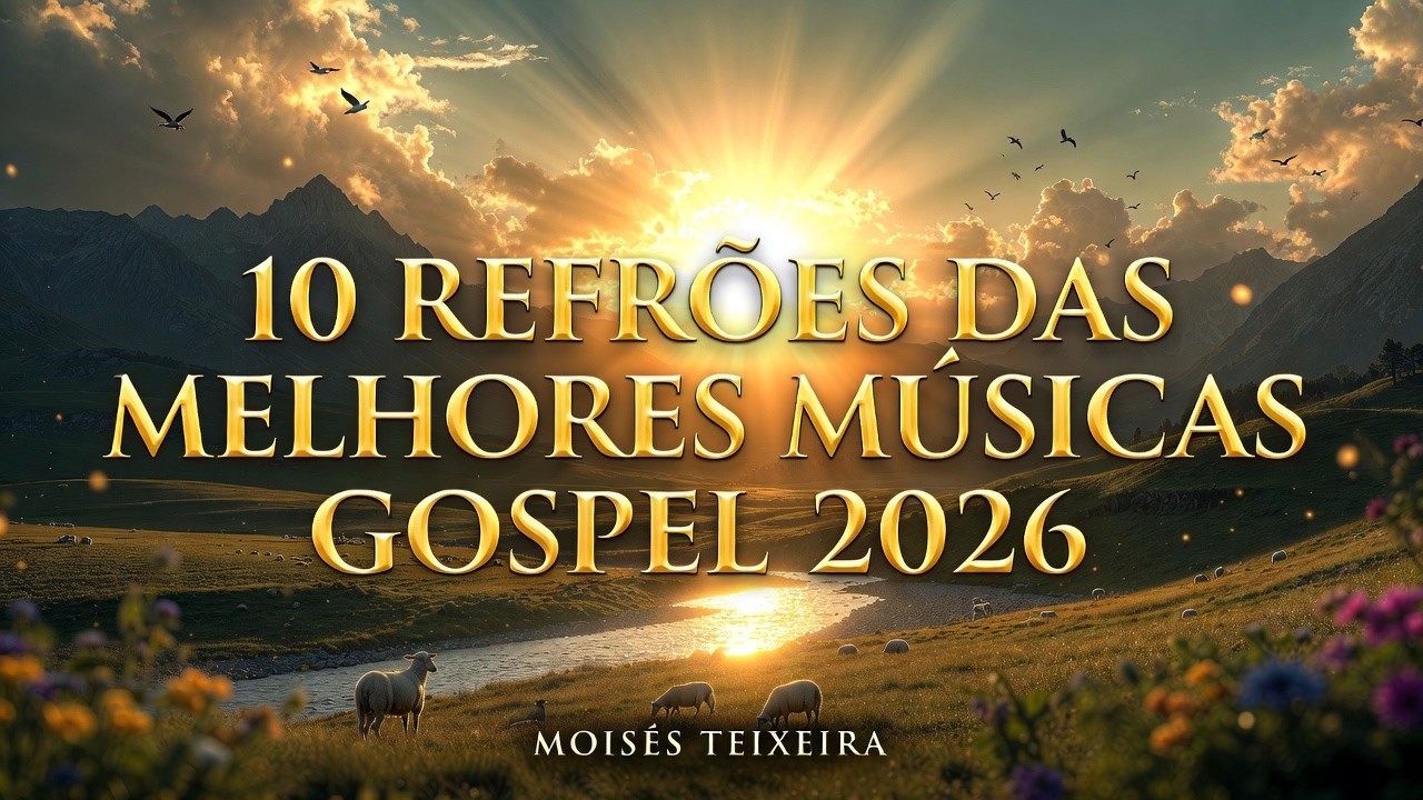 10 REFRÕEES DAS MELHORES MÚSICAS GOSPEL 2026