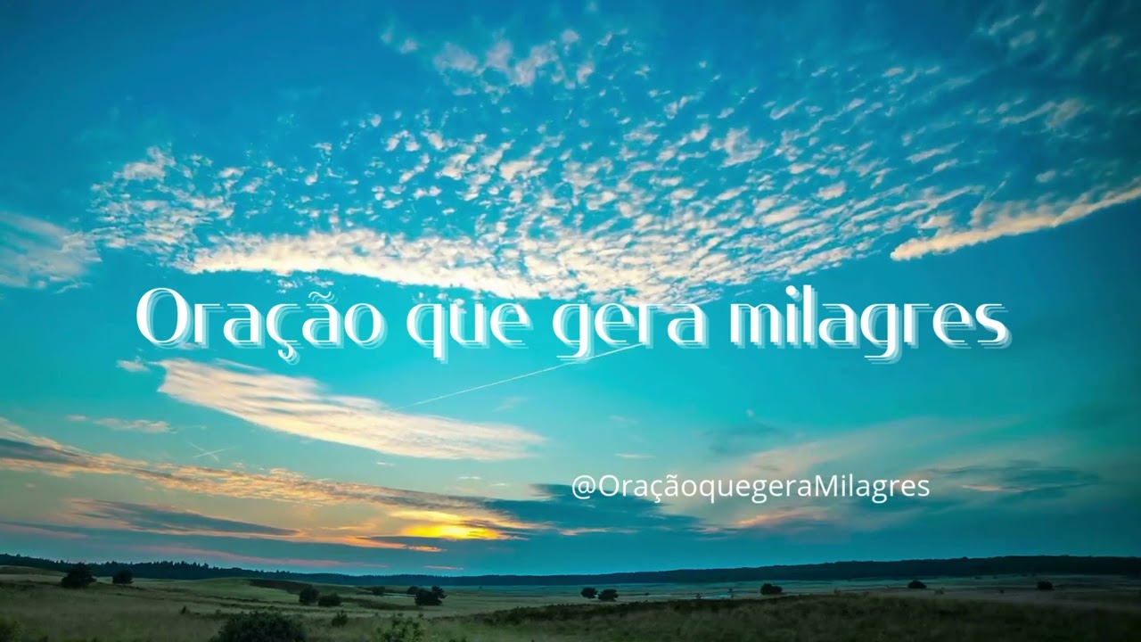 Oração que gera milagres 1
