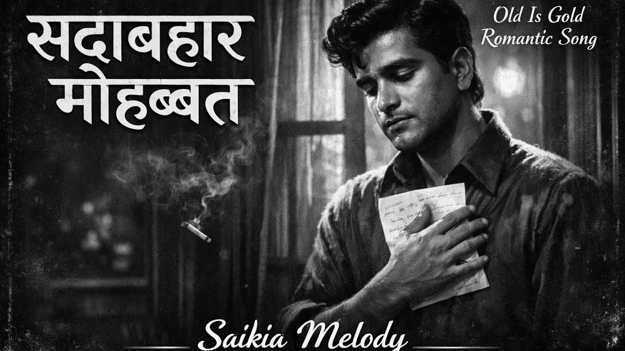 सदाबहार मोहब्बत ❤️ | Old Is Gold Romantic Song | 50s–70s Hindi Classic Melody