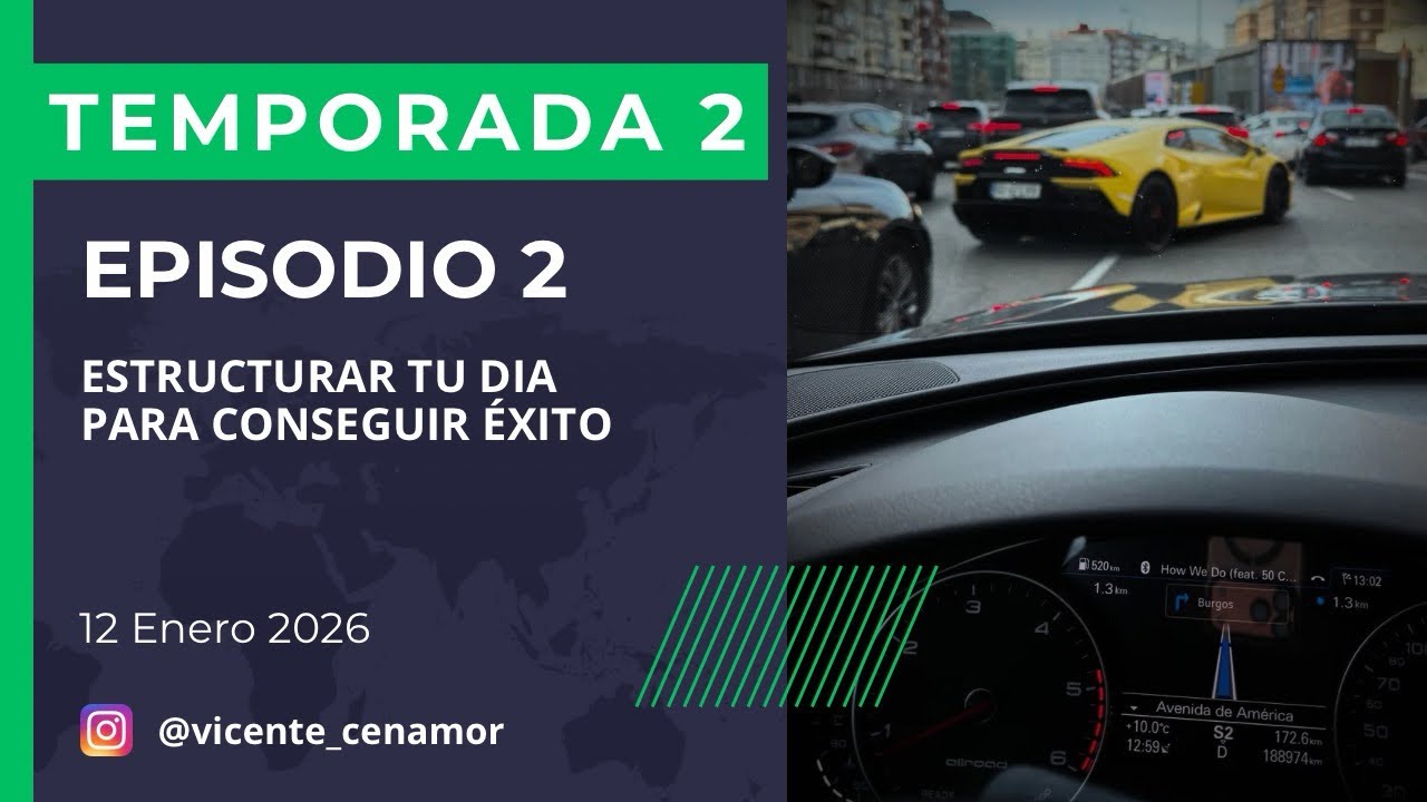 Episodio 2 | Estructurar tu día para conseguir éxito 