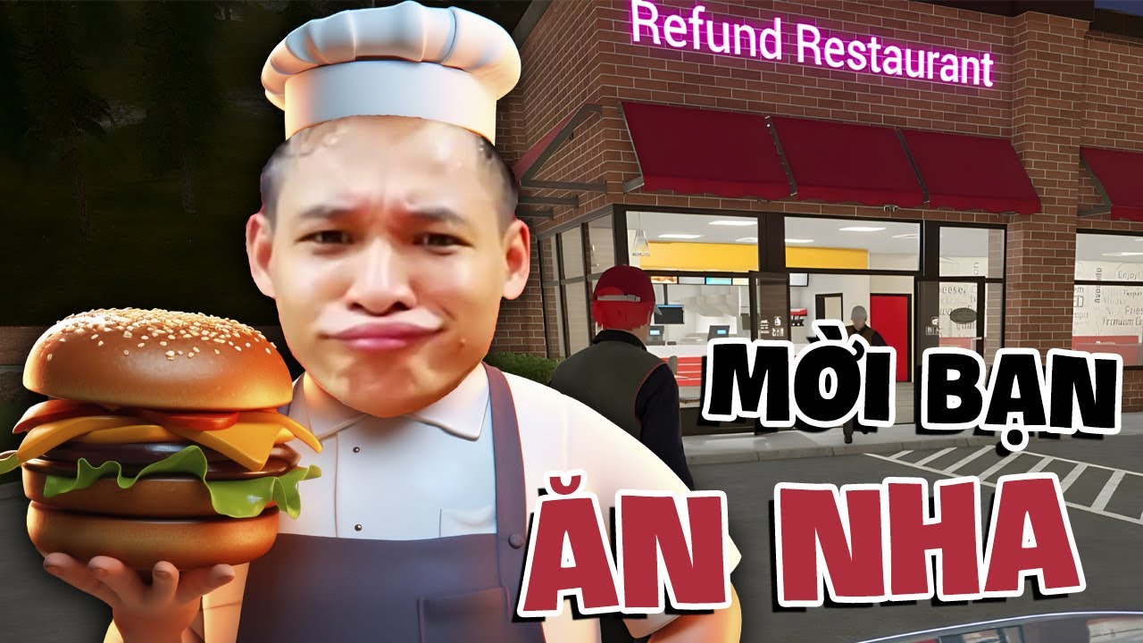 (Fast Food Simulator #1) Review quán đồ ăn nhanh Refund mới mở với slogan phục vụ chậm nhất có thể.